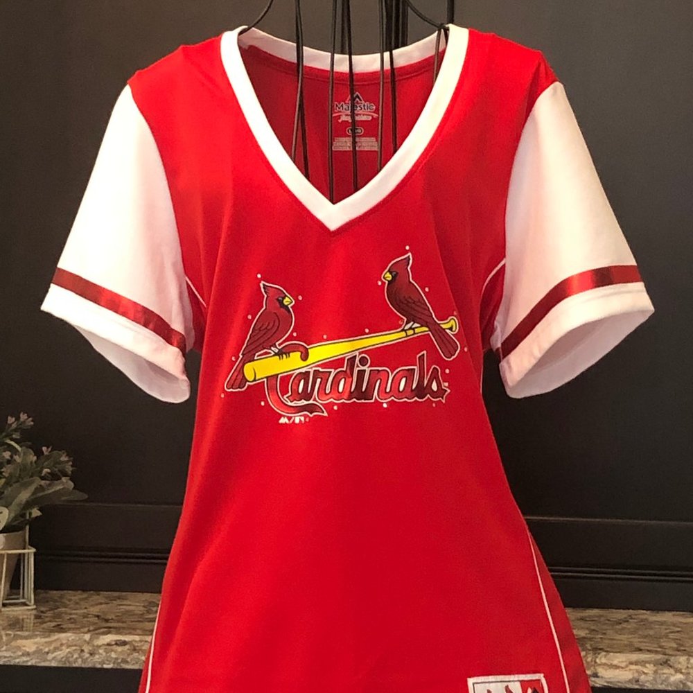Sparkly St Louis Cardinals MLB Shirt EUC